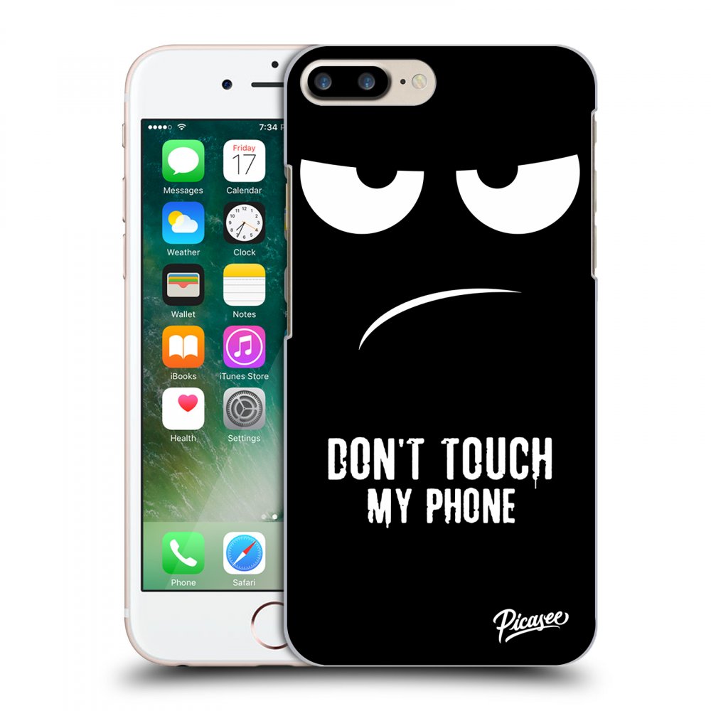 Picasee ULTIMATE CASE pentru Apple iPhone 7 Plus - Don't Touch My Phone