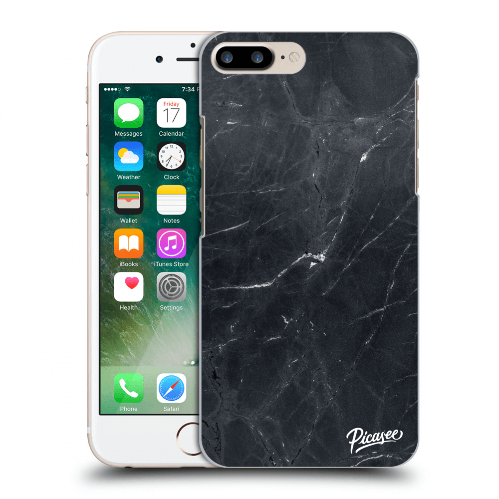 Picasee ULTIMATE CASE pentru Apple iPhone 7 Plus - Black marble