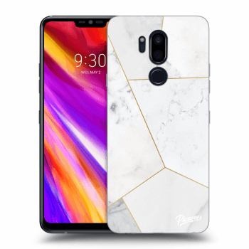 Husă pentru LG G7 ThinQ - White tile