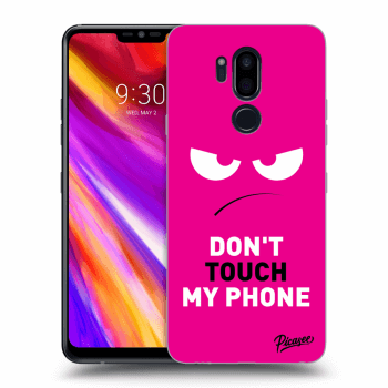 Husă pentru LG G7 ThinQ - Angry Eyes - Pink