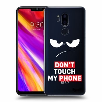 Husă pentru LG G7 ThinQ - Angry Eyes - Transparent