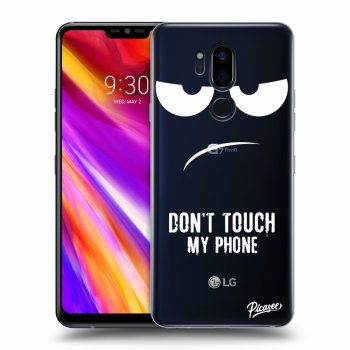 Picasee husă transparentă din silicon pentru LG G7 ThinQ - Don't Touch My Phone