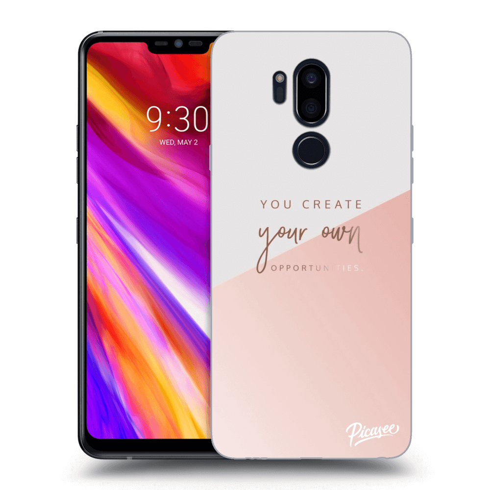 Picasee husă transparentă din silicon pentru LG G7 ThinQ - You create your own opportunities