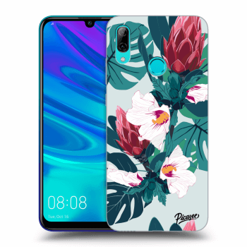 Picasee husă neagră din silicon pentru Huawei P Smart 2019 - Rhododendron