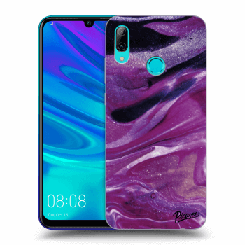 Husă pentru Huawei P Smart 2019 - Purple glitter