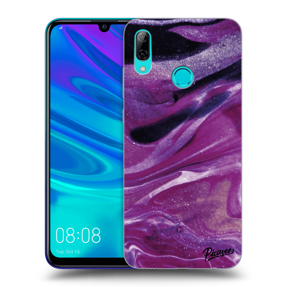 Picasee ULTIMATE CASE pentru Huawei P Smart 2019 - Purple glitter