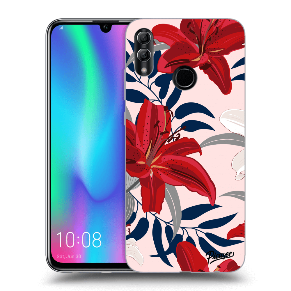 Picasee ULTIMATE CASE pentru Honor 10 Lite - Red Lily