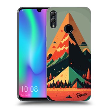 Picasee husă neagră din silicon pentru Honor 10 Lite - Oregon