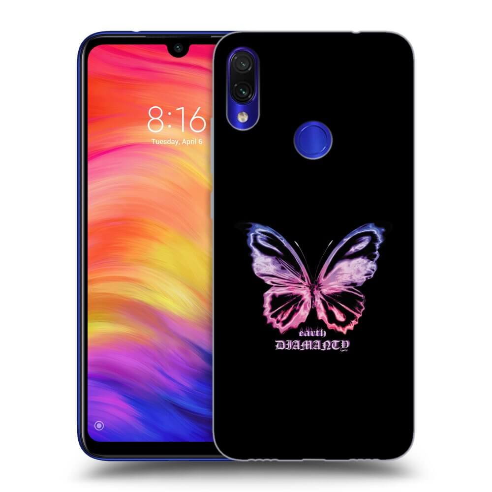 Picasee ULTIMATE CASE pentru Xiaomi Redmi Note 7 - Diamanty Purple