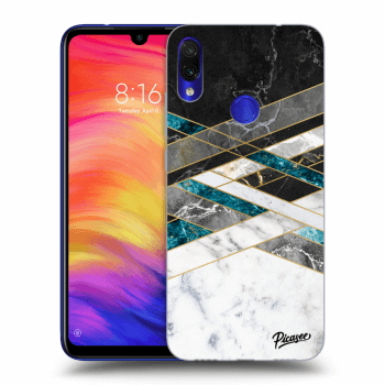 Husă pentru Xiaomi Redmi Note 7 - Black & White geometry