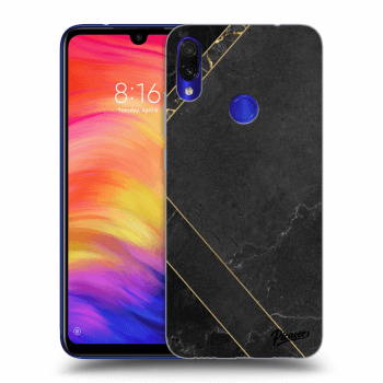 Husă pentru Xiaomi Redmi Note 7 - Black tile