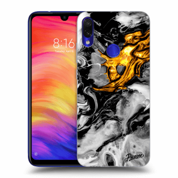 Husă pentru Xiaomi Redmi Note 7 - Black Gold 2