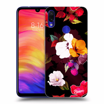 Husă pentru Xiaomi Redmi Note 7 - Flowers and Berries