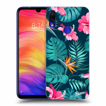 Husă pentru Xiaomi Redmi Note 7 - Pink Monstera