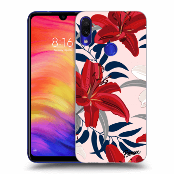 Husă pentru Xiaomi Redmi Note 7 - Red Lily