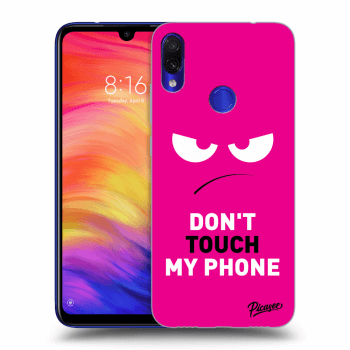 Picasee ULTIMATE CASE pentru Xiaomi Redmi Note 7 - Angry Eyes - Pink