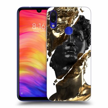 Husă pentru Xiaomi Redmi Note 7 - Gold - Black