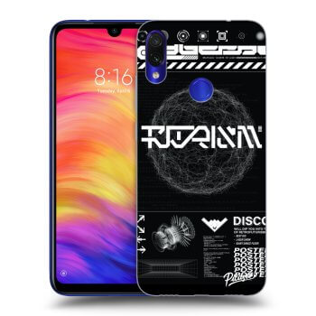Husă pentru Xiaomi Redmi Note 7 - BLACK DISCO