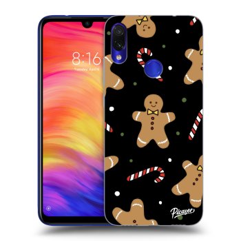 Picasee husă neagră din silicon pentru Xiaomi Redmi Note 7 - Gingerbread