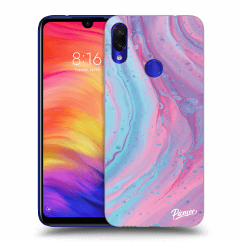 Husă pentru Xiaomi Redmi Note 7 - Pink liquid