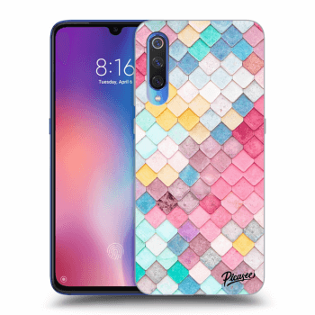 Husă pentru Xiaomi Mi 9 - Colorful roof