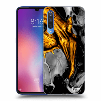 Husă pentru Xiaomi Mi 9 - Black Gold