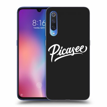 Husă pentru Xiaomi Mi 9 - Picasee - old logo - white