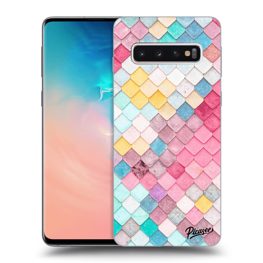 Picasee ULTIMATE CASE pentru Samsung Galaxy S10 G973 - Colorful roof
