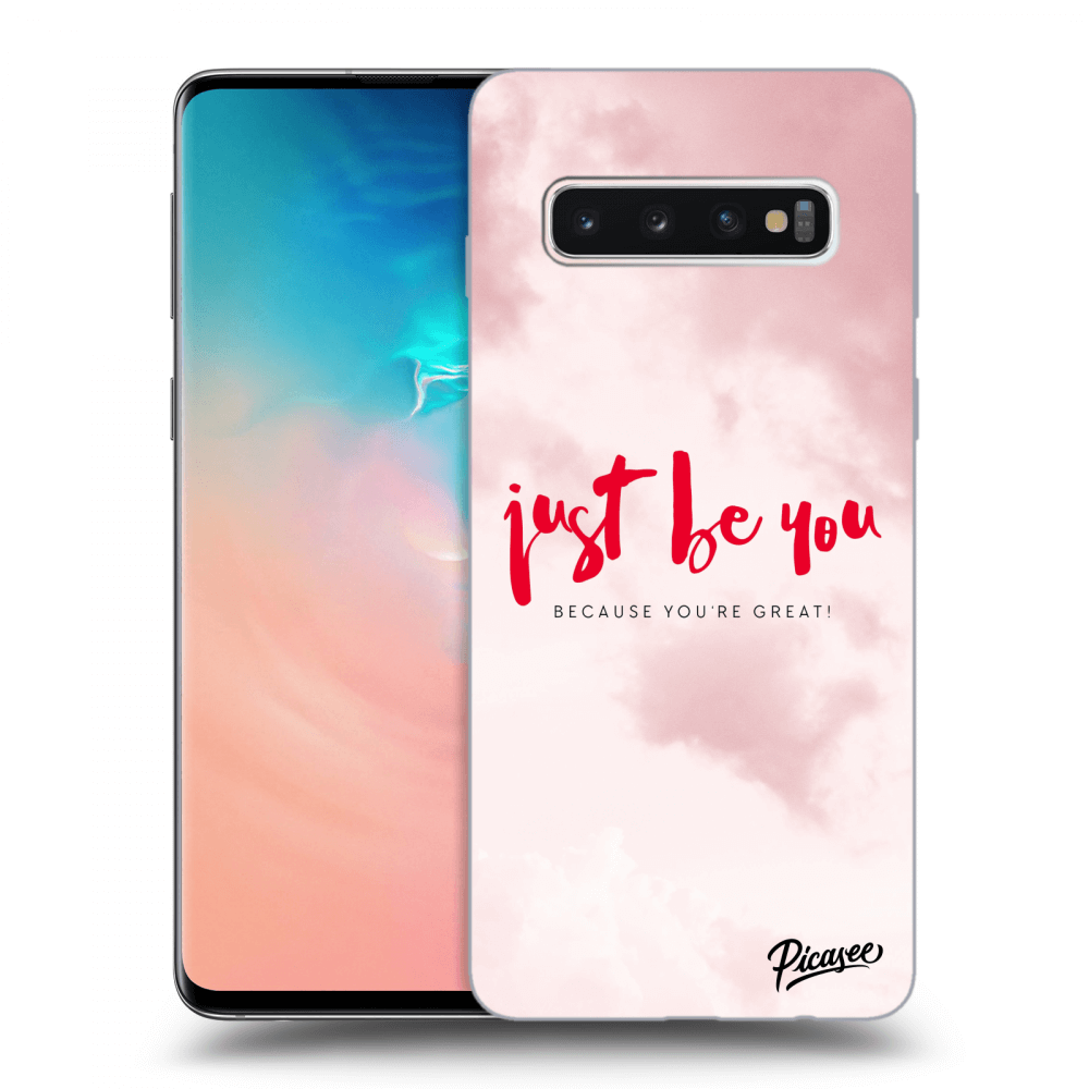 Picasee ULTIMATE CASE pentru Samsung Galaxy S10 G973 - Just be you
