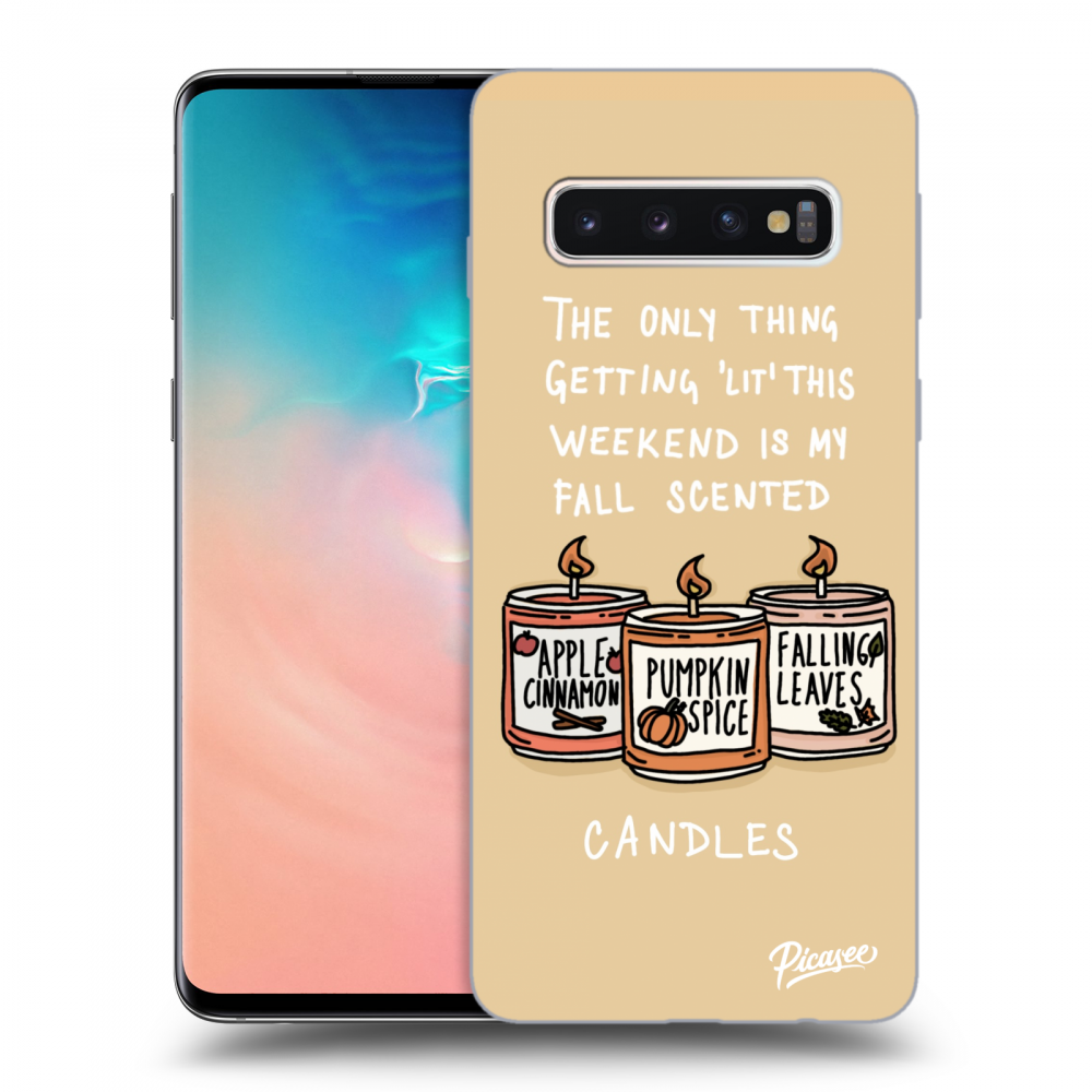Picasee ULTIMATE CASE pentru Samsung Galaxy S10 G973 - Candles