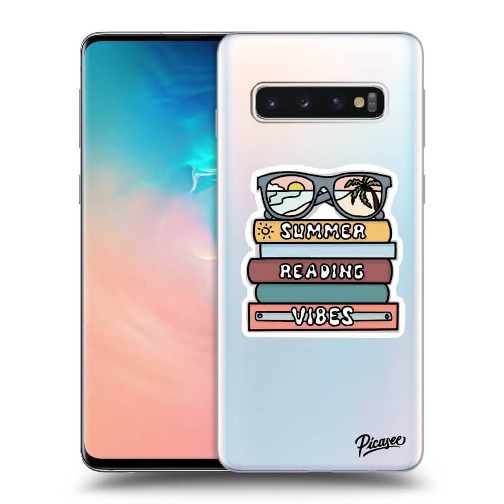 Picasee ULTIMATE CASE pentru Samsung Galaxy S10 G973 - Summer reading vibes