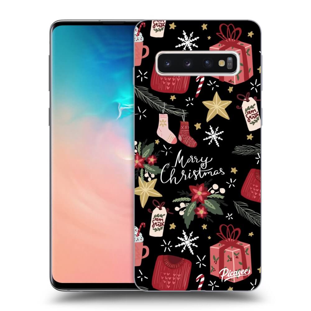Picasee ULTIMATE CASE pentru Samsung Galaxy S10 G973 - Christmas