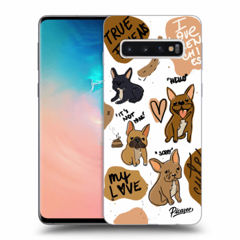 Picasee ULTIMATE CASE pentru Samsung Galaxy S10 G973 - Frenchies