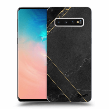 Husă pentru Samsung Galaxy S10 G973 - Black tile