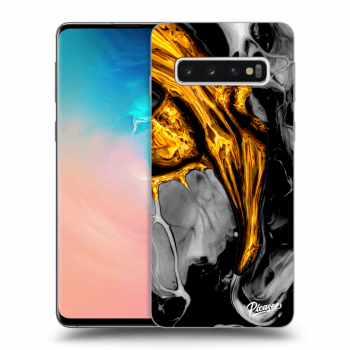 Husă pentru Samsung Galaxy S10 G973 - Black Gold