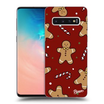 Picasee ULTIMATE CASE pentru Samsung Galaxy S10 G973 - Gingerbread 2