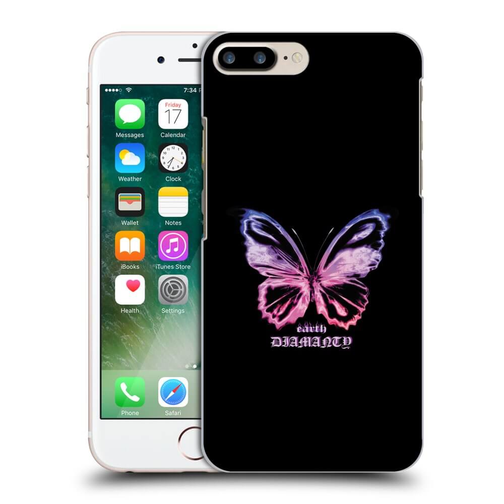 Picasee ULTIMATE CASE pentru Apple iPhone 8 Plus - Diamanty Purple