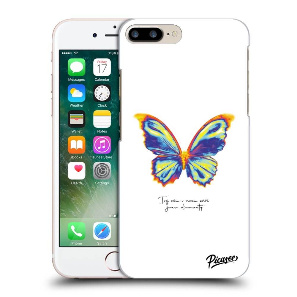 Picasee ULTIMATE CASE pentru Apple iPhone 8 Plus - Diamanty White