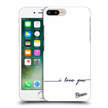 Husă pentru Apple iPhone 8 Plus - I love you