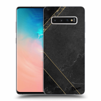 Husă pentru Samsung Galaxy S10 Plus G975 - Black tile