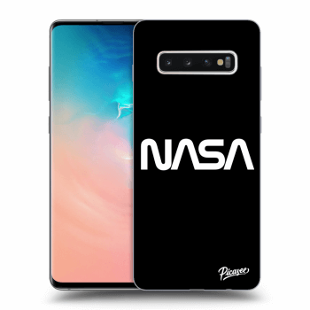 Picasee husă neagră din silicon pentru Samsung Galaxy S10 Plus G975 - NASA Basic