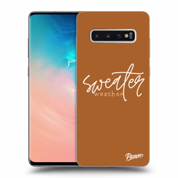 Husă pentru Samsung Galaxy S10 Plus G975 - Sweater weather