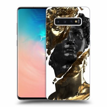 Husă pentru Samsung Galaxy S10 Plus G975 - Gold - Black