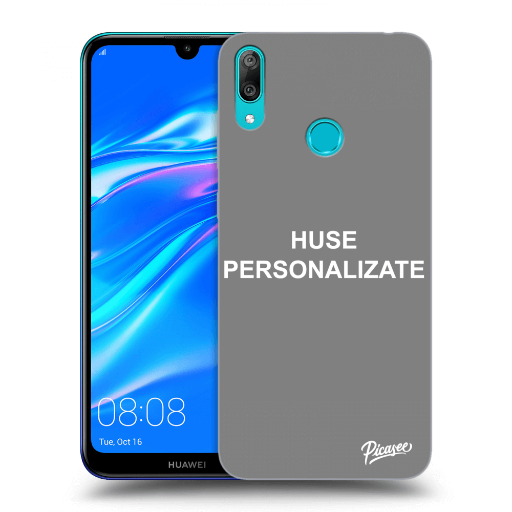 Picasee husă transparentă din silicon pentru Huawei Y7 2019 - Huse personalizate