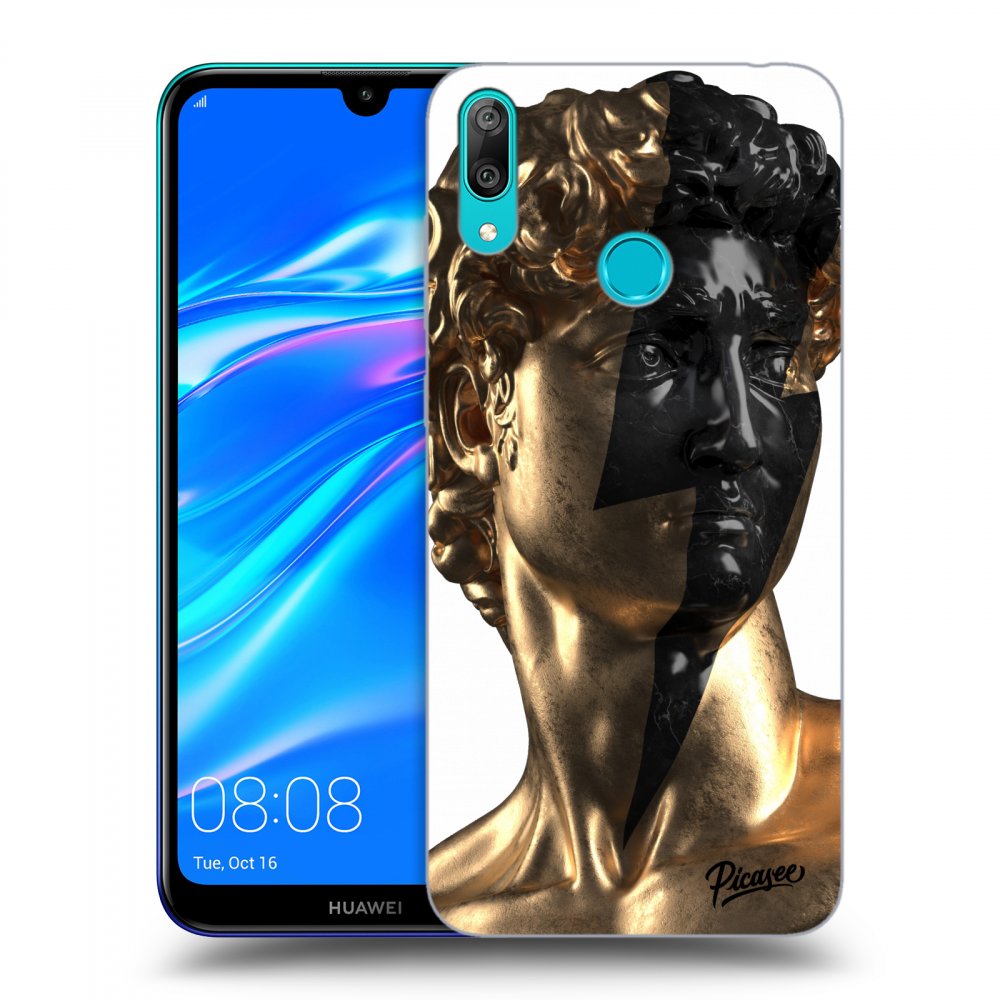 Picasee ULTIMATE CASE pentru Huawei Y7 2019 - Wildfire - Gold