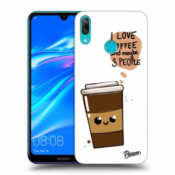 Husă pentru Huawei Y7 2019 - Cute coffee