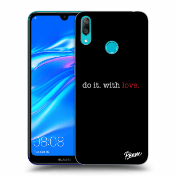 Picasee husă transparentă din silicon pentru Huawei Y7 2019 - Do it. With love.