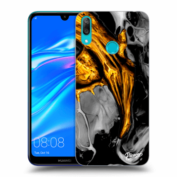 Husă pentru Huawei Y7 2019 - Black Gold