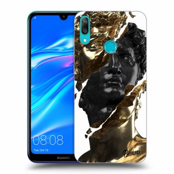 Husă pentru Huawei Y7 2019 - Gold - Black