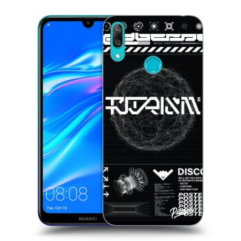 Husă pentru Huawei Y7 2019 - BLACK DISCO